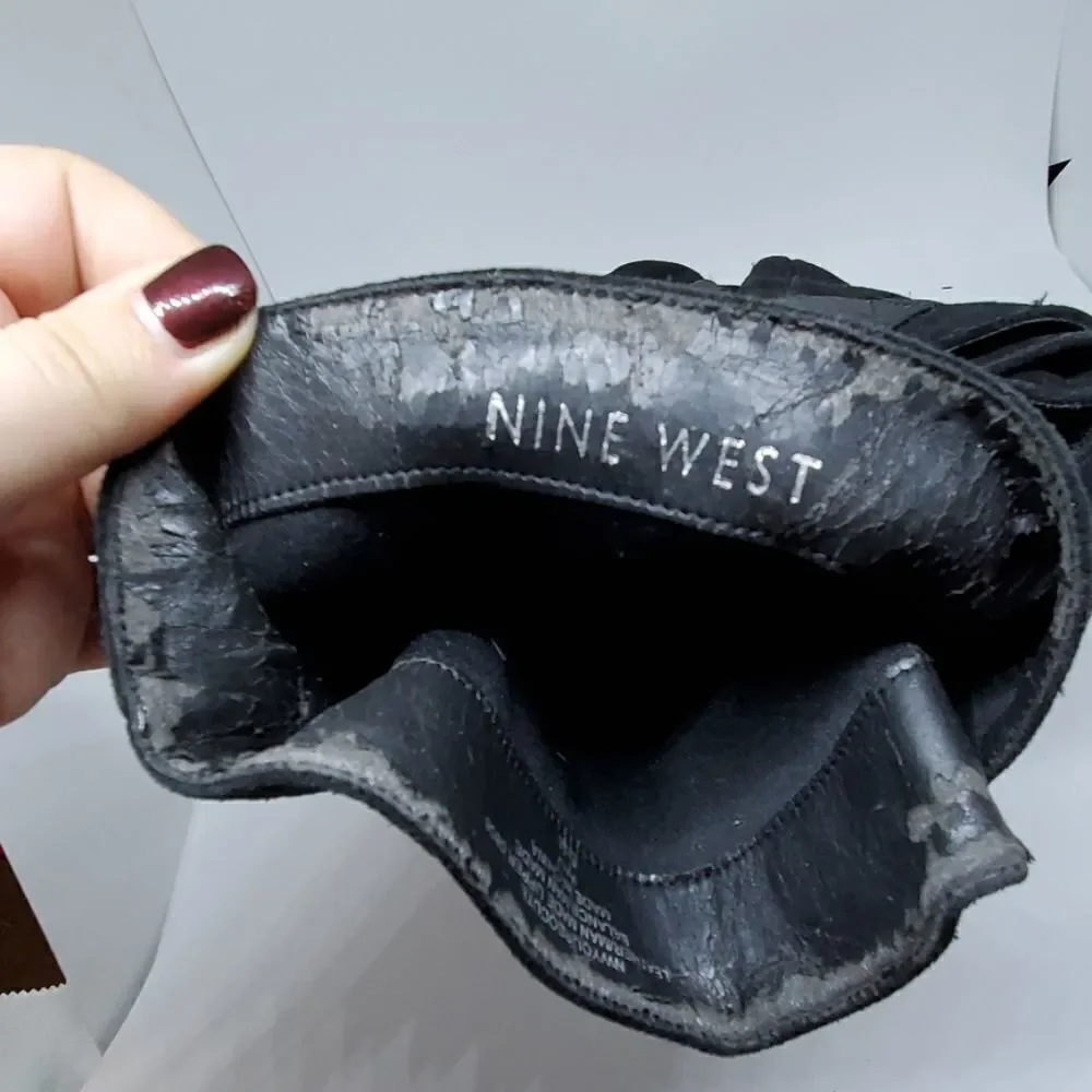 Nine West Your So Cute Black Boots (5)